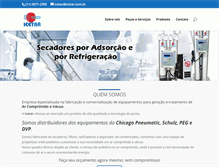 Tablet Screenshot of icetar.com.br